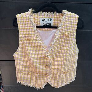 Walter Baker Tweed Vest top
